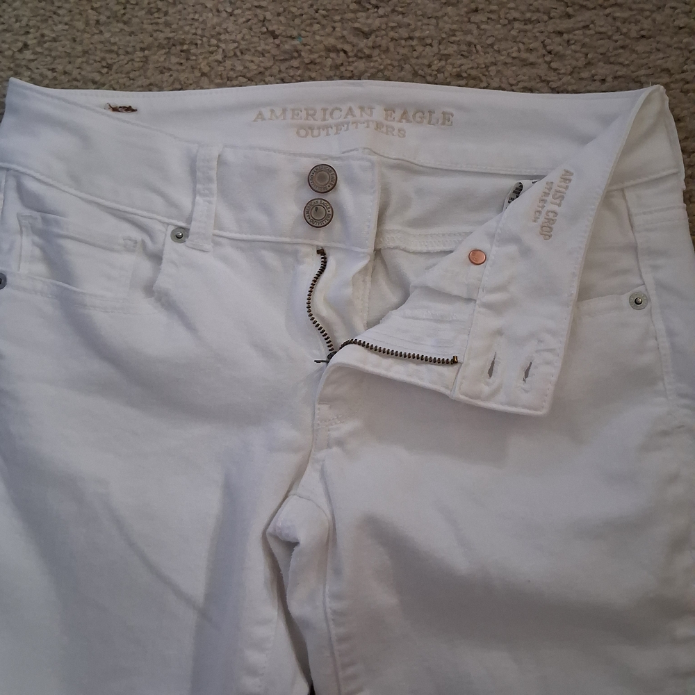American Eagle Outfitters White Jeans